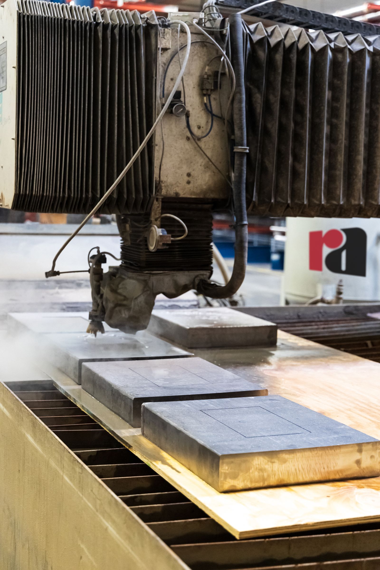 Representative weathering steel application or industrial scene
